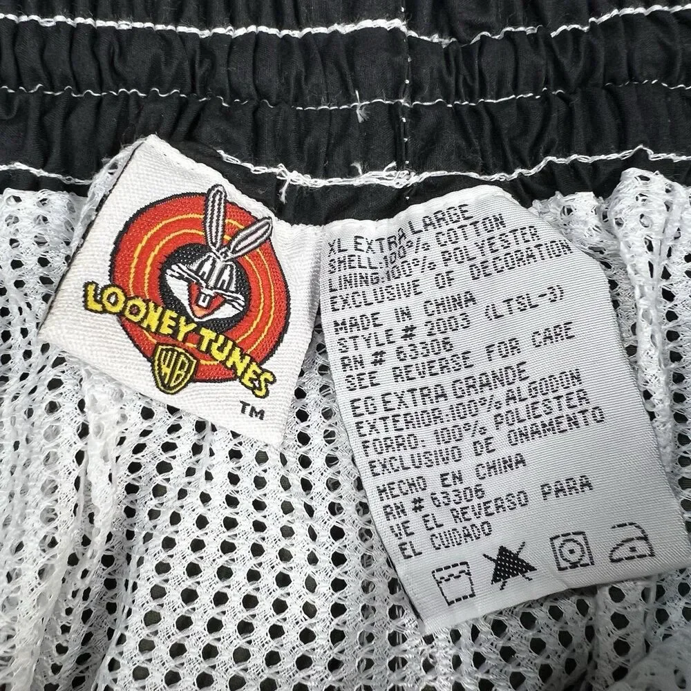 Vintage Looney Tunes Swim Shorts Men's Extra Large Marvin‎ the Martian Taz